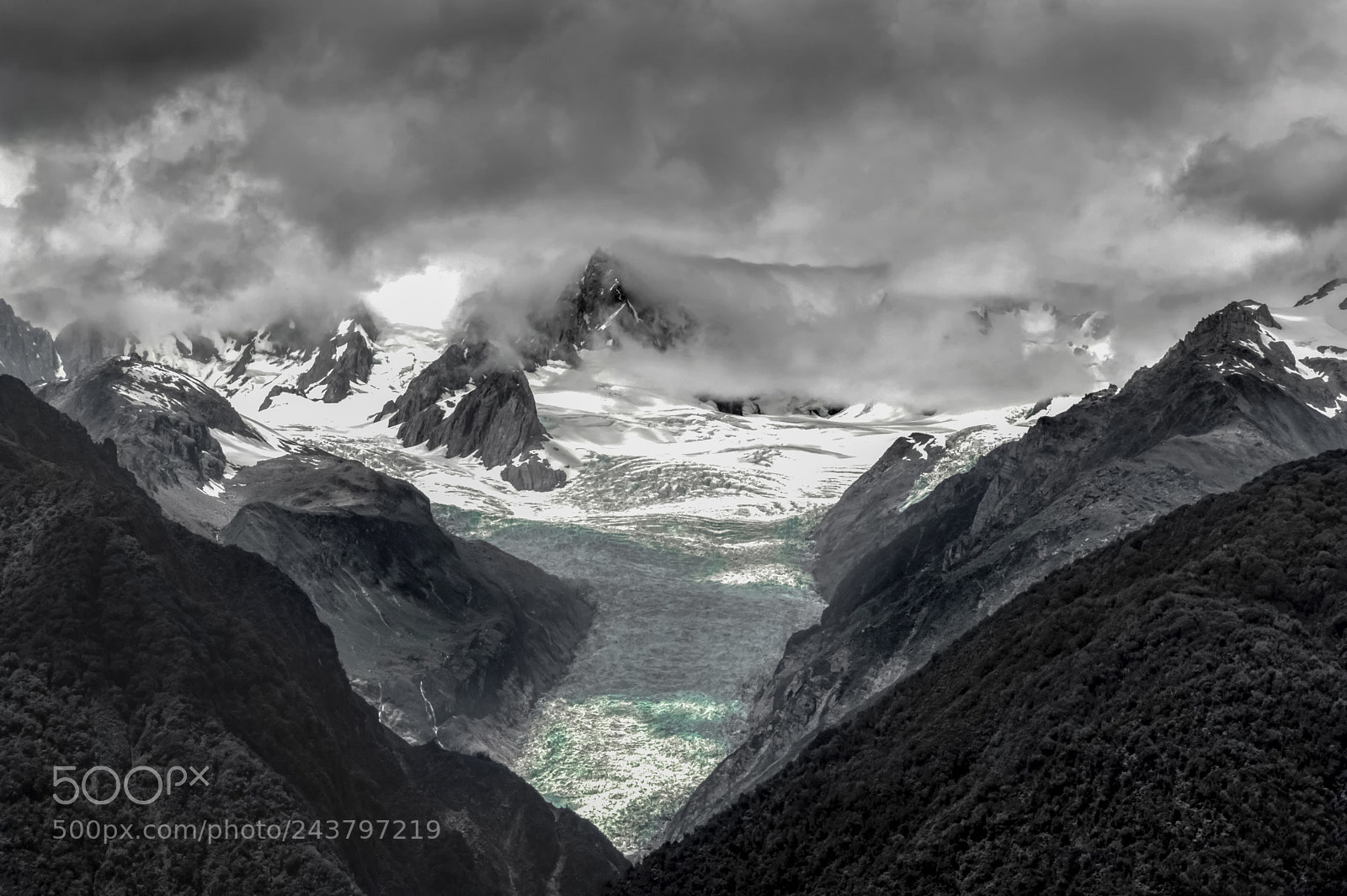 Pentax K-3 II sample photo. Fox glacier photography