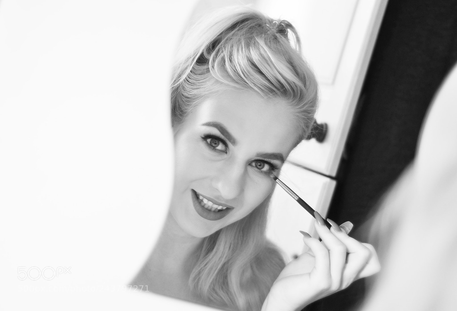 Nikon D90 sample photo. Makeup queen photography