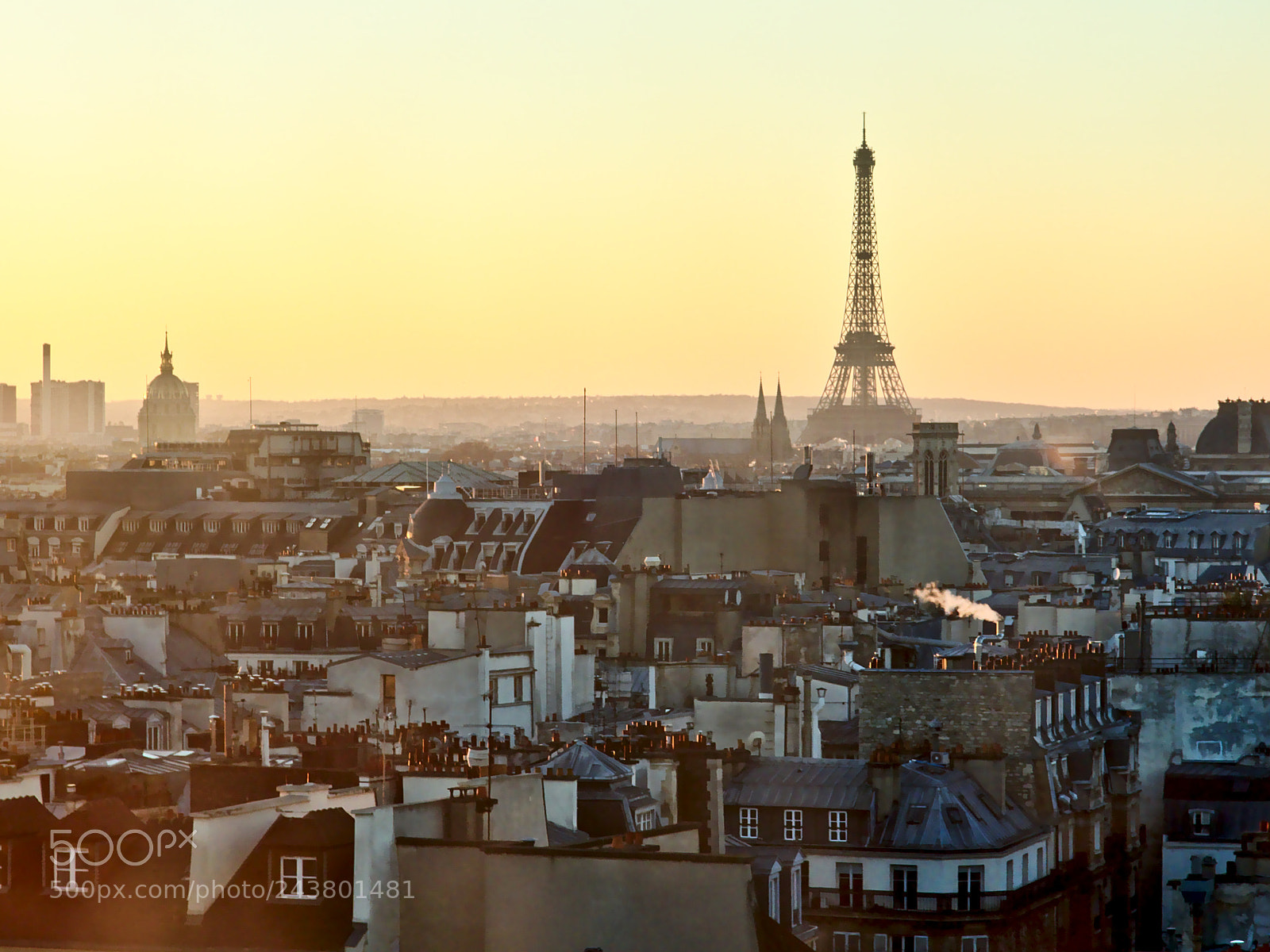 Canon PowerShot S120 sample photo. Eiffel tower from beaubourg photography