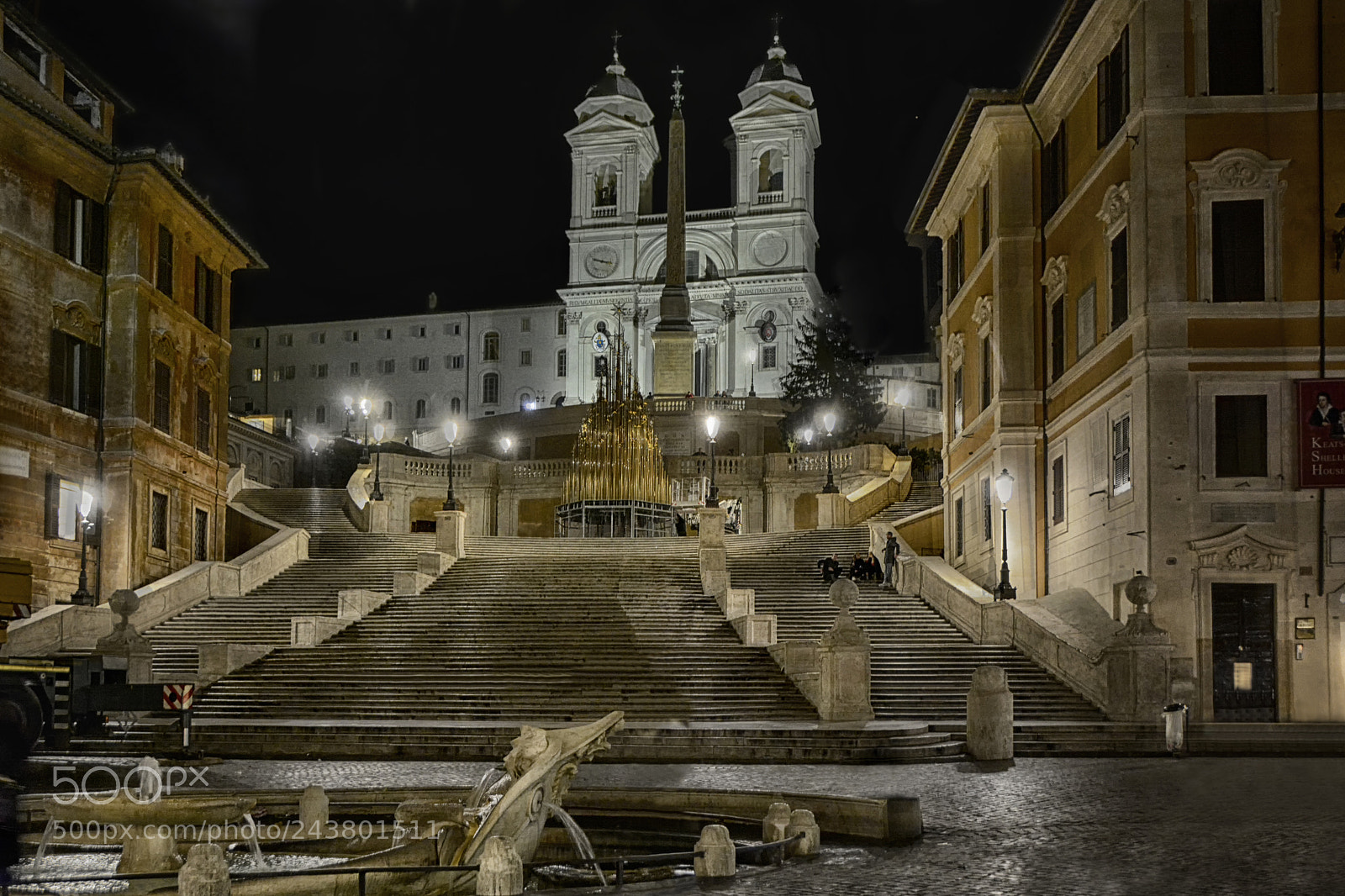 Nikon D7100 sample photo. Night walk in rome photography