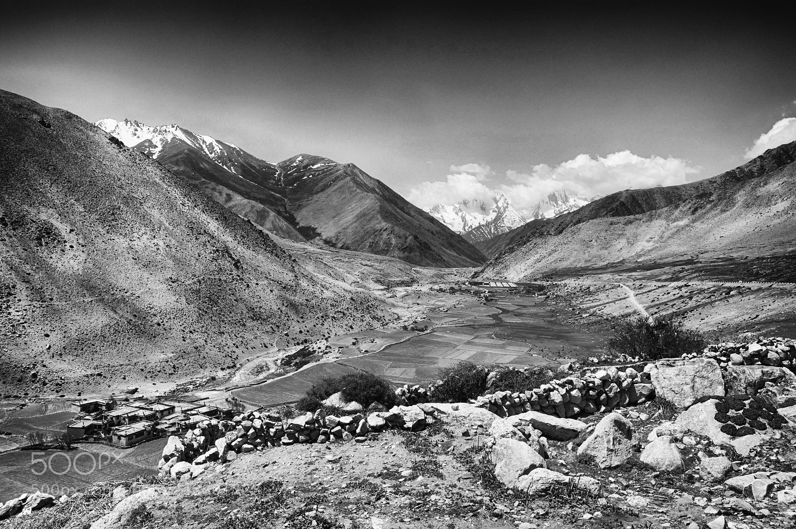 Nikon D90 sample photo. Tibet paysage photography