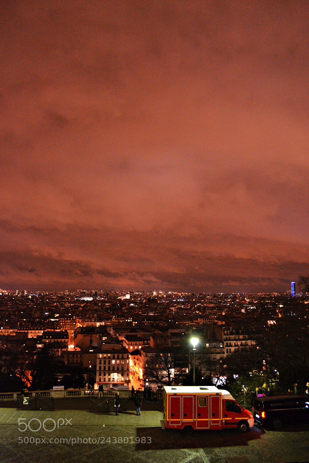 Nikon D3100 sample photo. Red ride, red sky photography