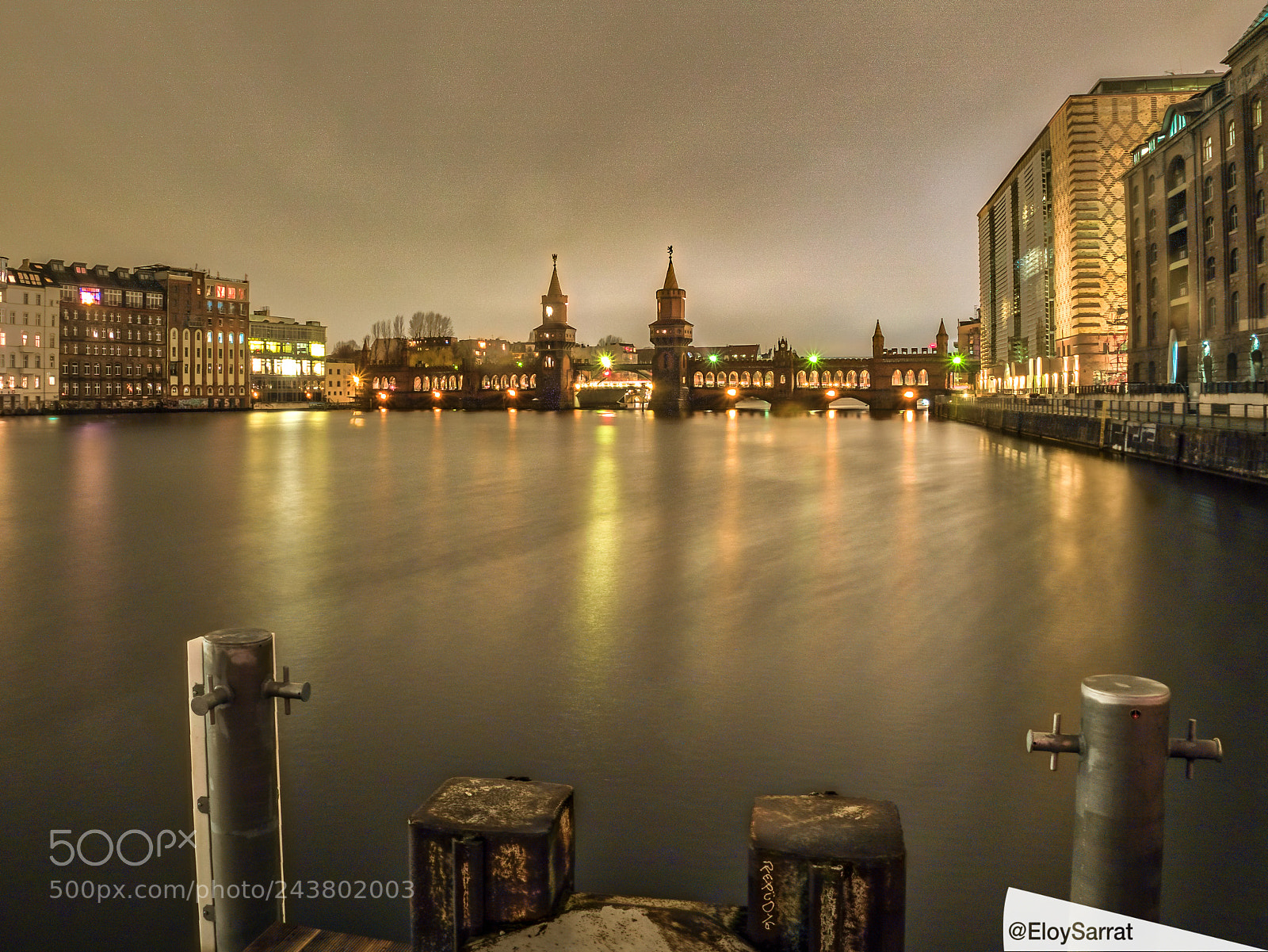Olympus OM-D E-M5 II sample photo. Oberbaum bridge photography