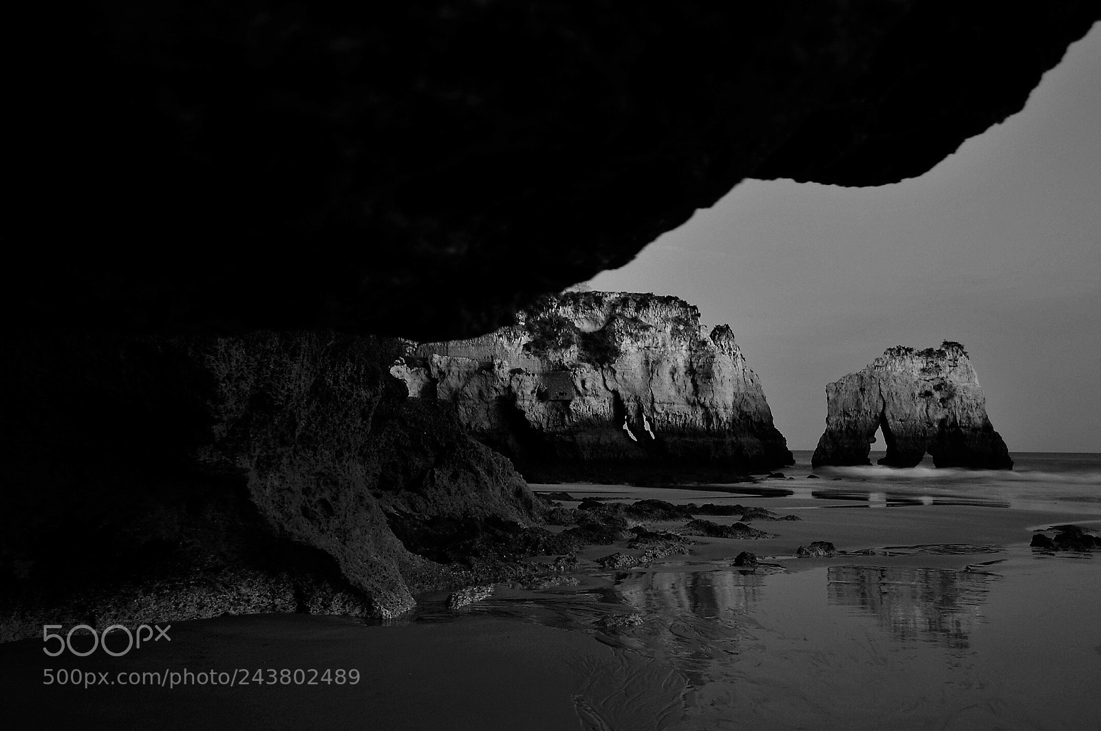 Nikon D5000 sample photo. Seascape (algarve) photography