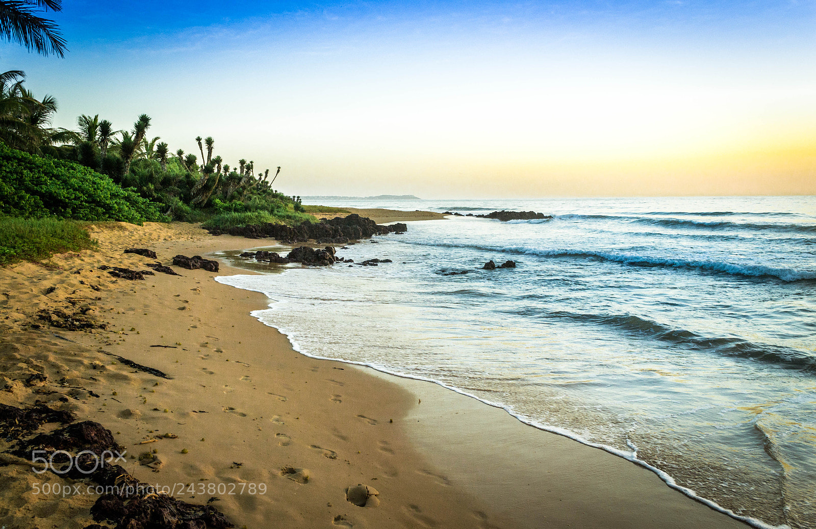 Nikon D3100 sample photo. Brazil sunrise photography