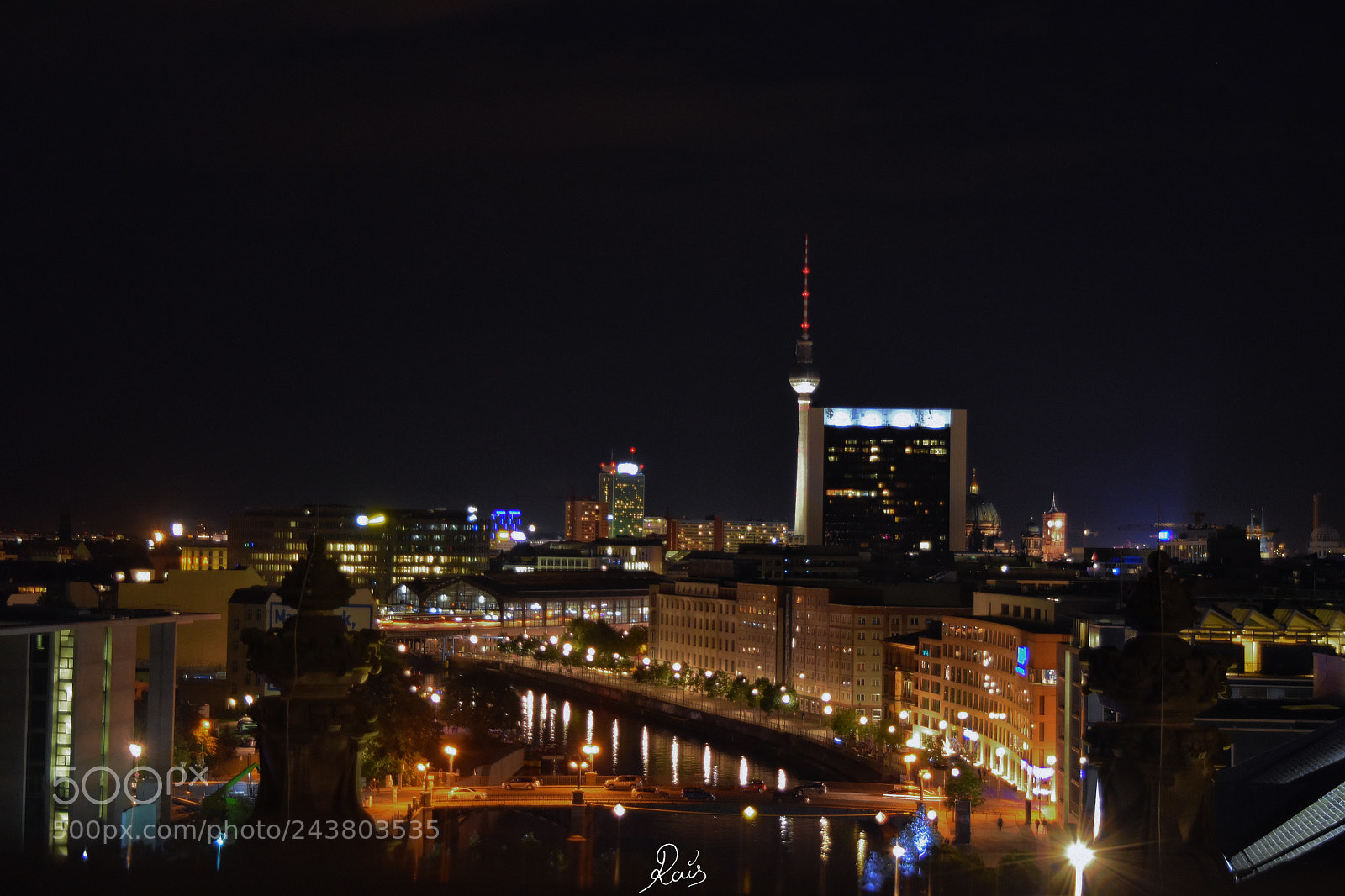 Nikon D5500 sample photo. Berlinnight photography