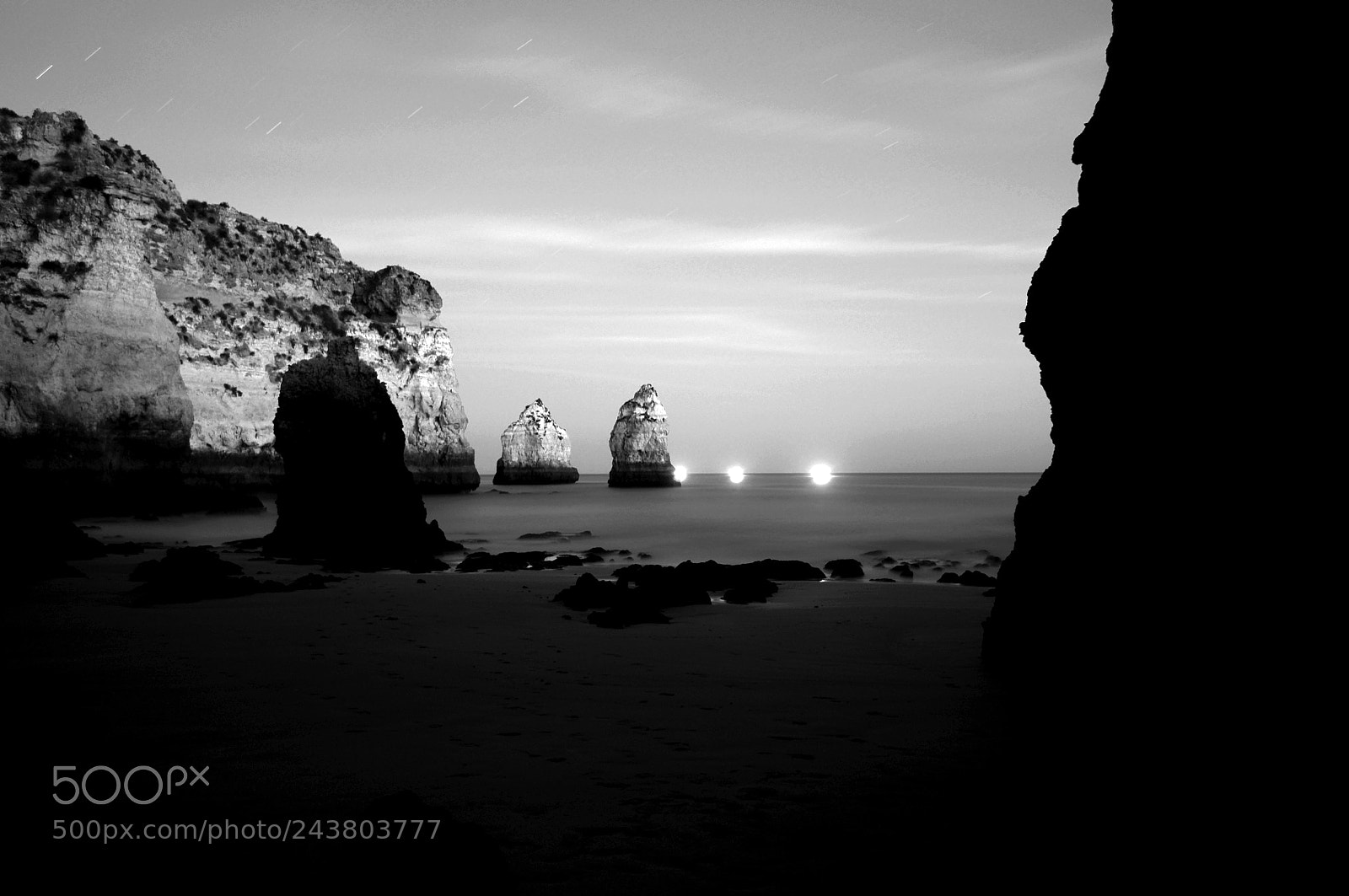 Nikon D5000 sample photo. Black and white (algarve) photography