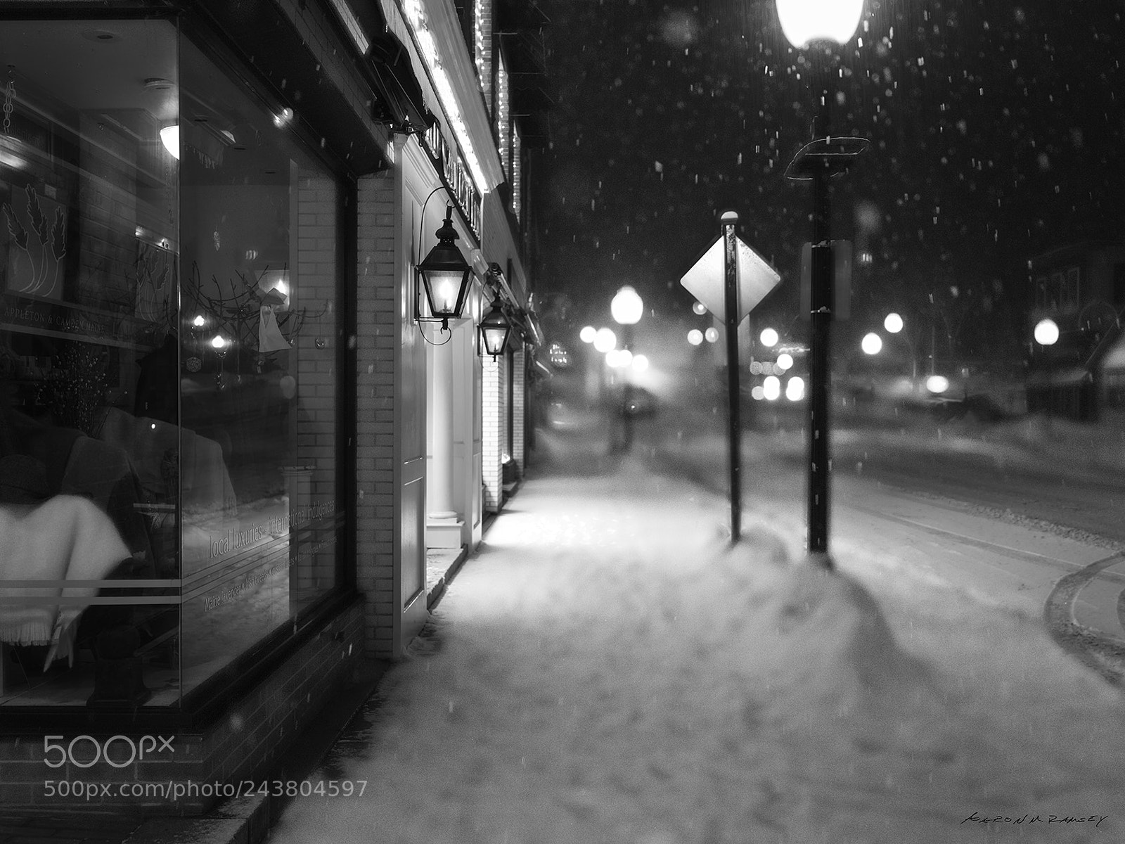 Pentax 645Z sample photo. Snow and noir photography