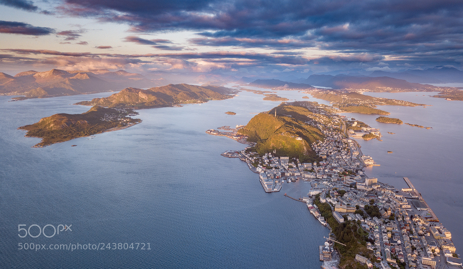 DJI FC220 sample photo. Islands around Ålesund photography