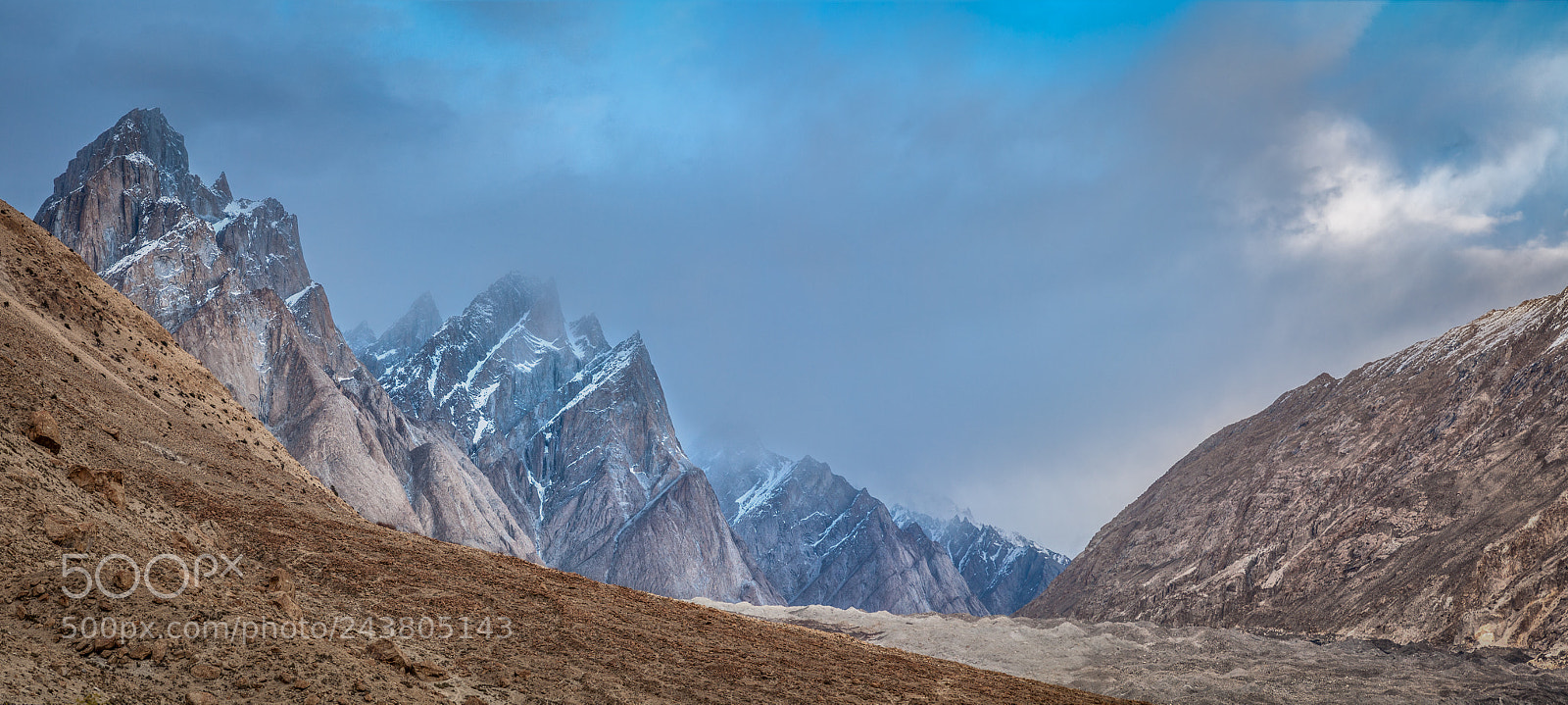 Canon EOS 5D sample photo. Panoramic view of trango photography