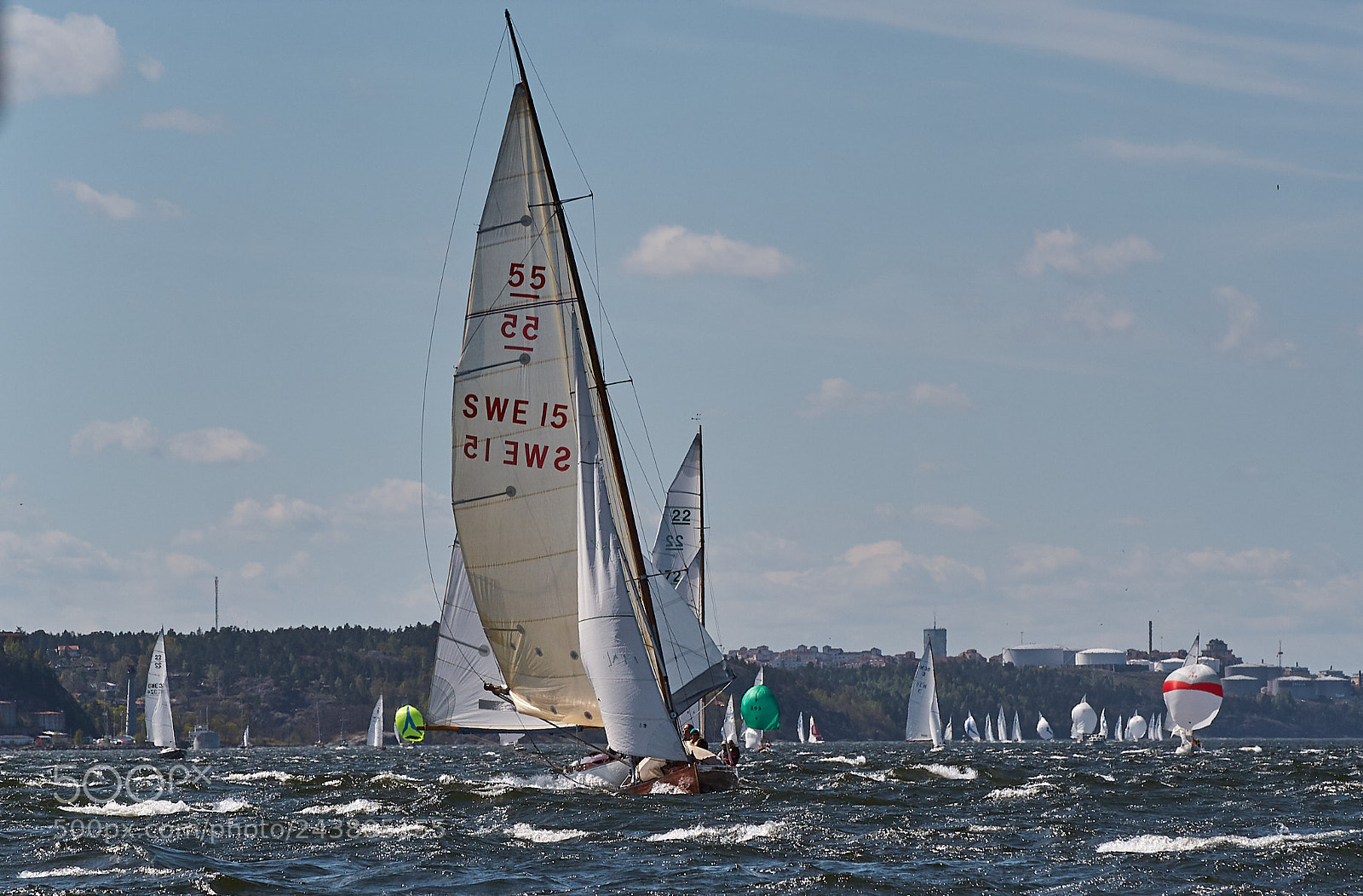 Canon EOS 350D (EOS Digital Rebel XT / EOS Kiss Digital N) sample photo. Sail racing photography