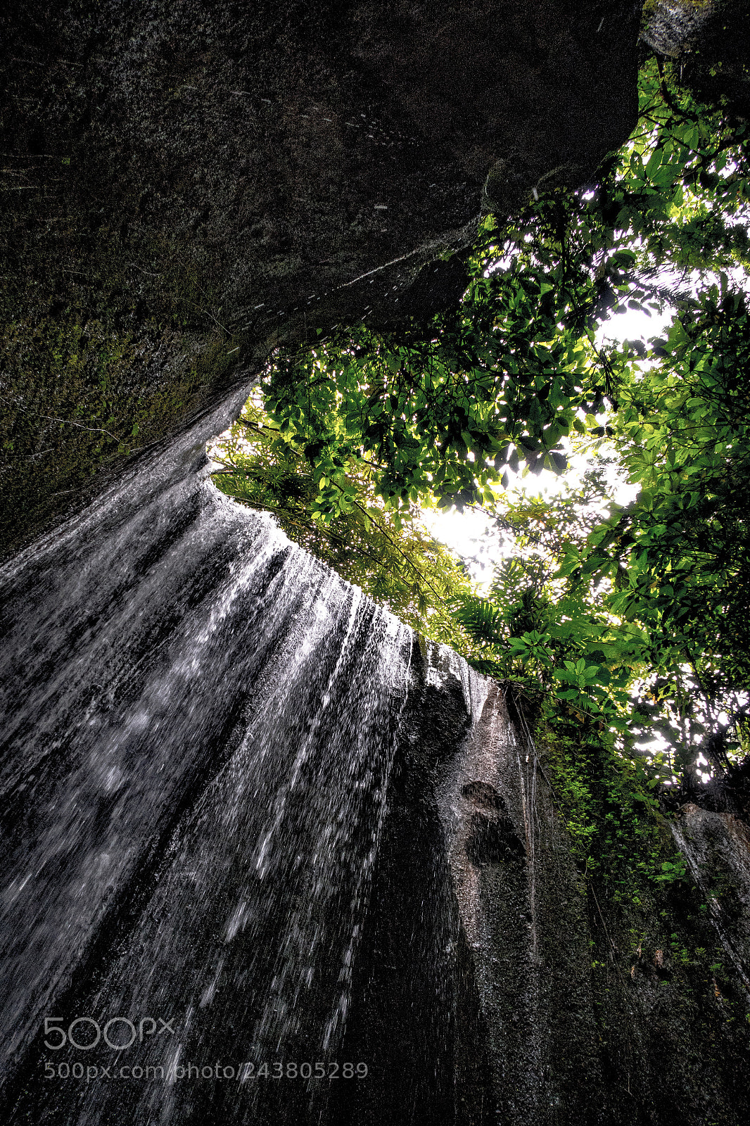 Canon PowerShot G7 X sample photo. Secret waterfall underneath the photography