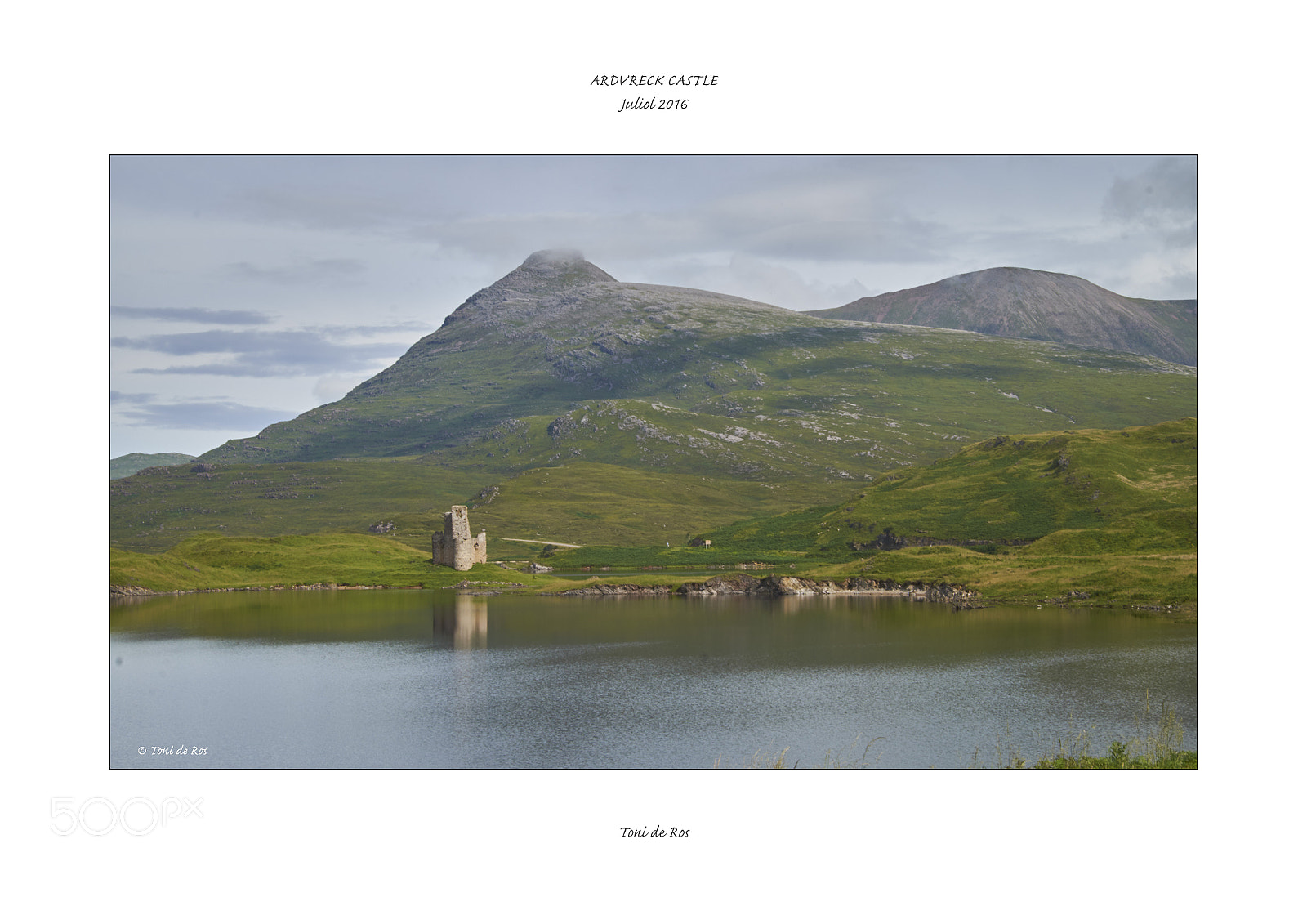 Fujifilm X-T1 sample photo. Ardvreck castle photography