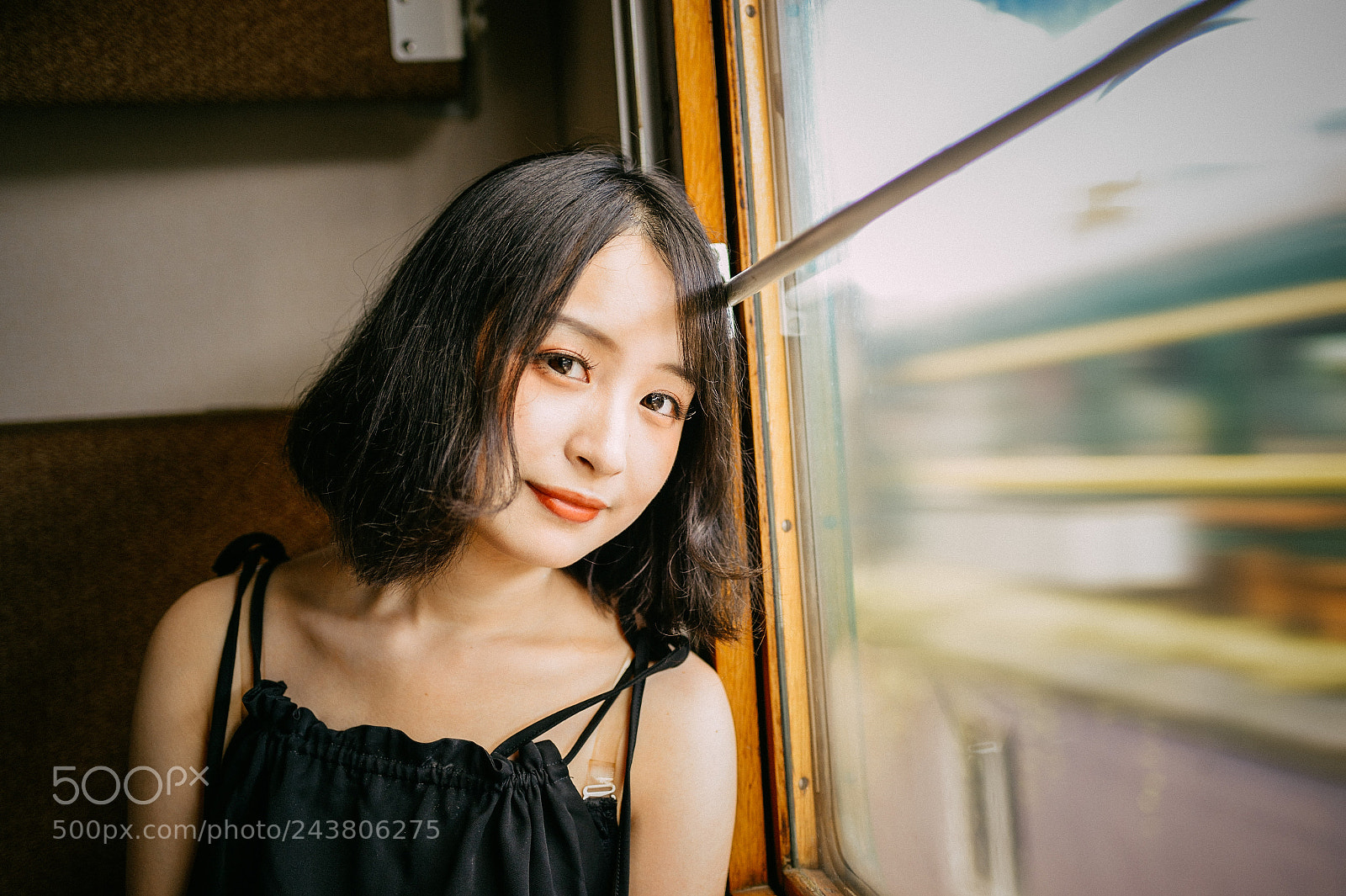 Nikon Df sample photo. Train photography