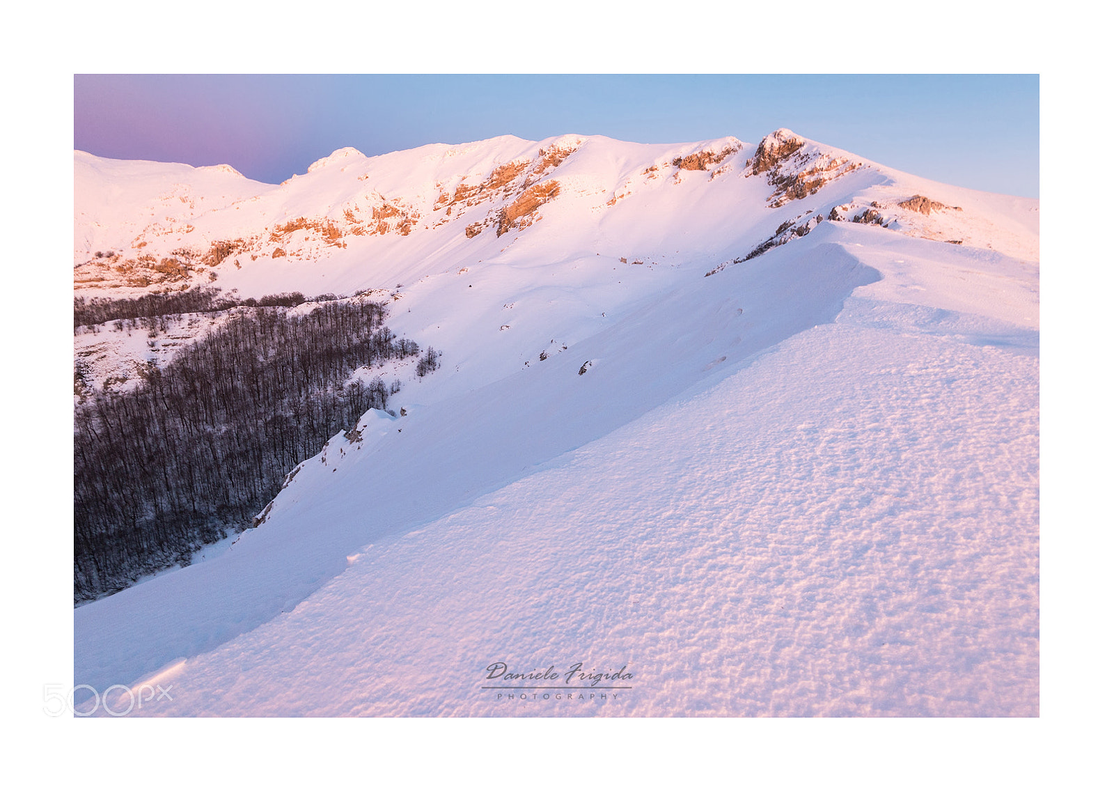 Nikon D610 sample photo. Monte viglio al crepuscolo photography