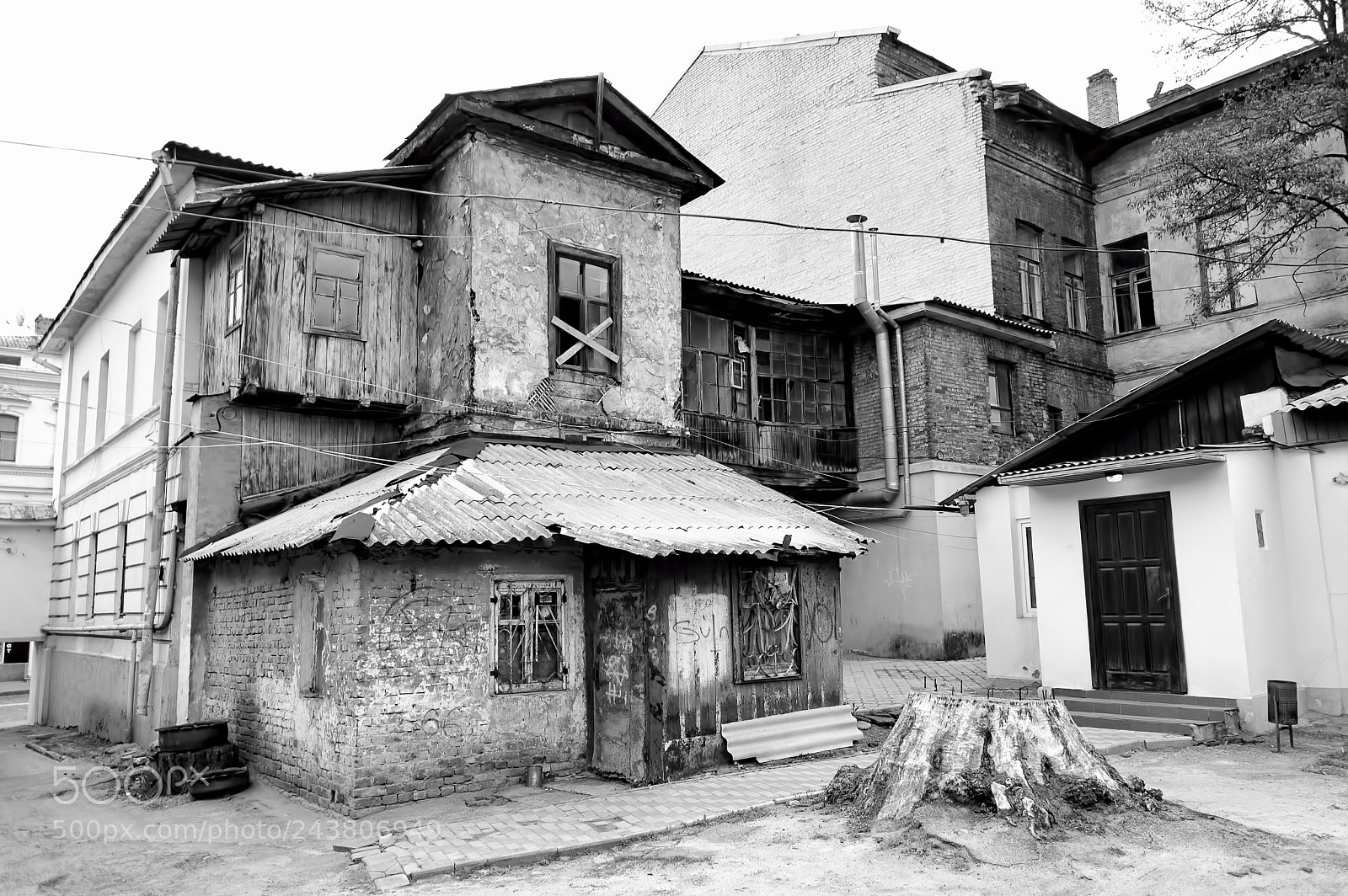 Nikon D40 sample photo. Харьковский дворик / courtyard in kharkov photography