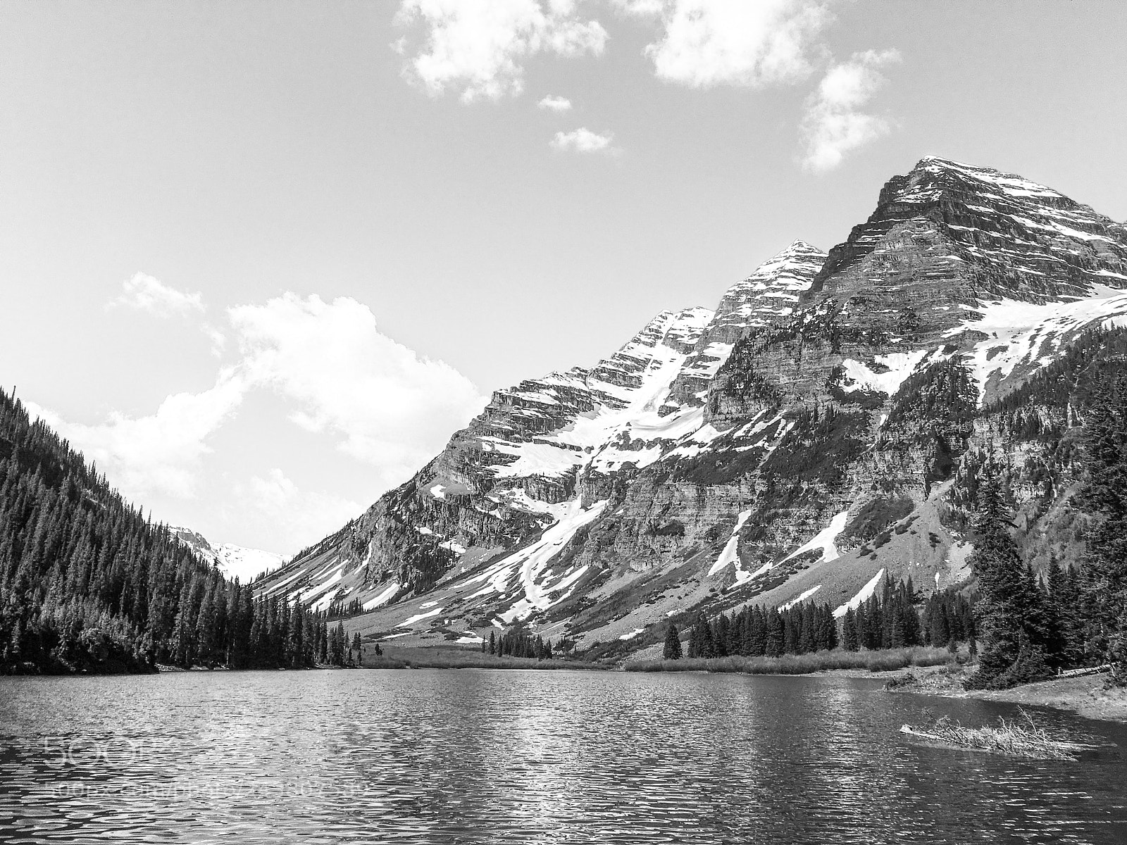 Apple iPhone 6s sample photo. Black and white mountainscape photography