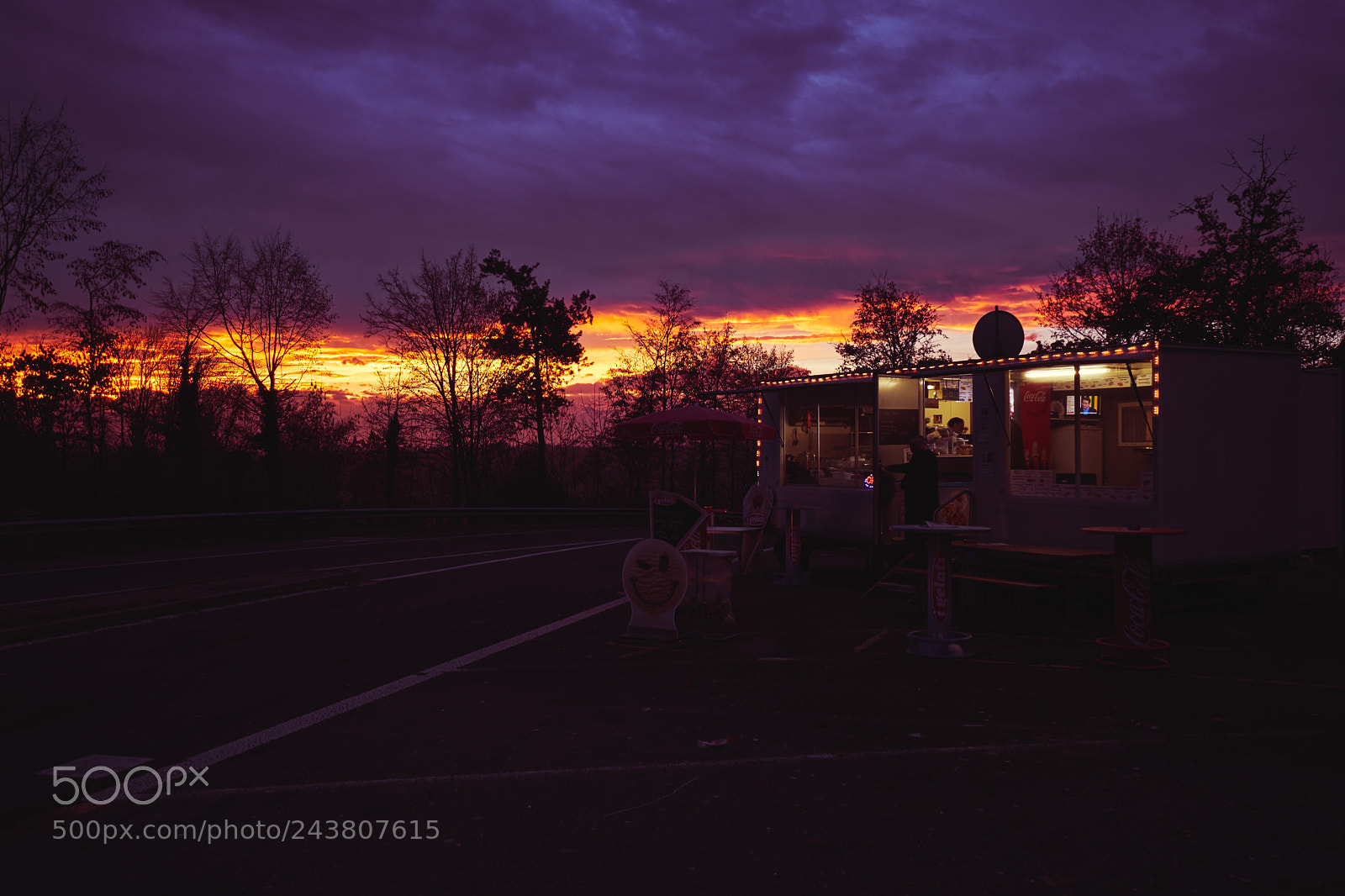 Fujifilm X-T2 sample photo. Rising sun and highway photography
