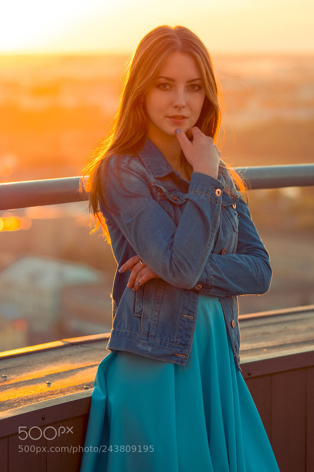 Sony SLT-A58 sample photo. Summer sunset and girl photography