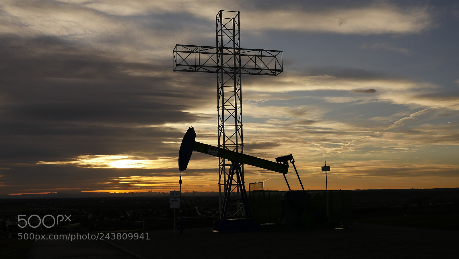 Panasonic Lumix DMC-GX8 sample photo. Oil pump at village photography