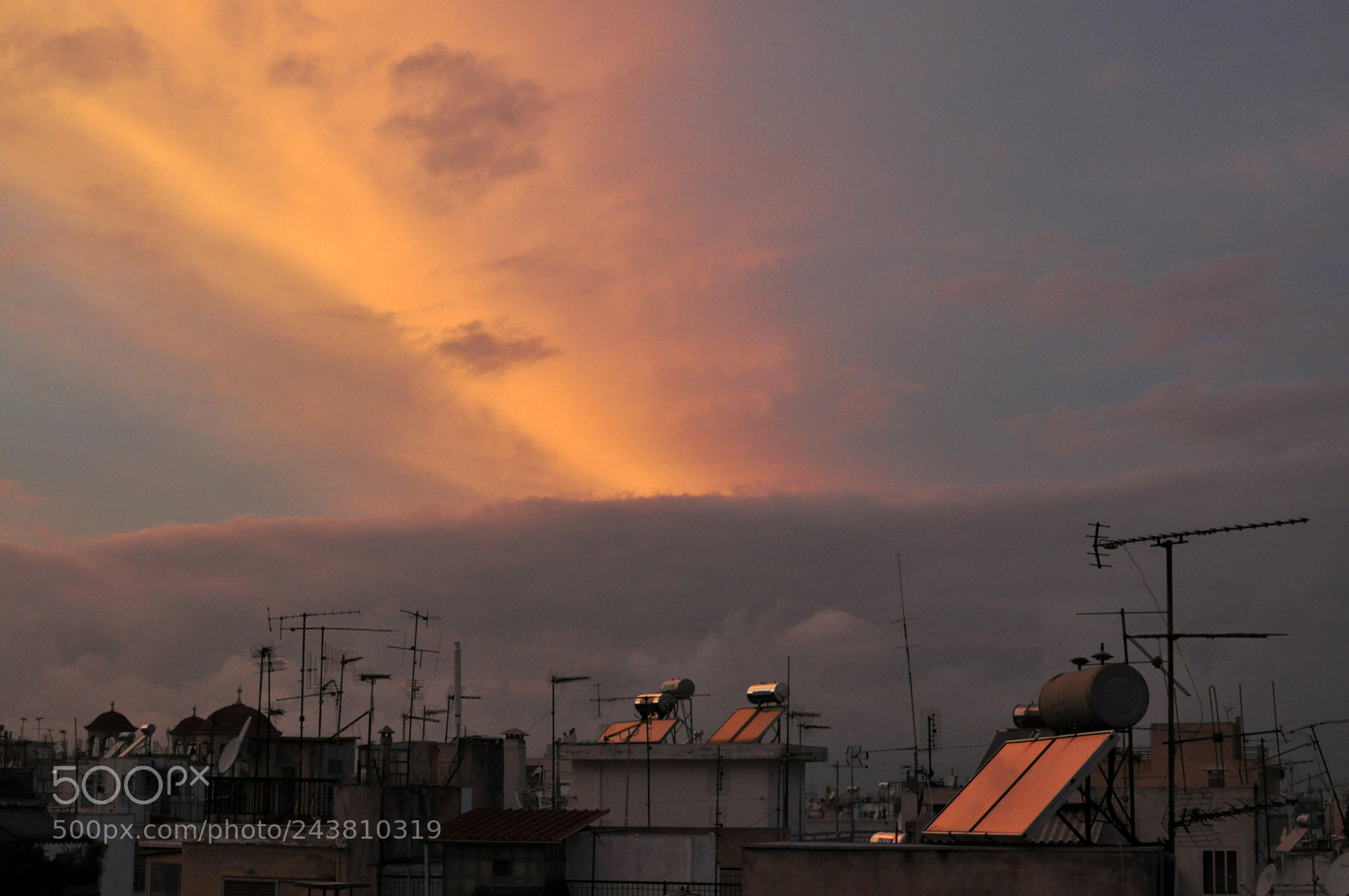 Nikon D5000 sample photo. Last light reflections photography