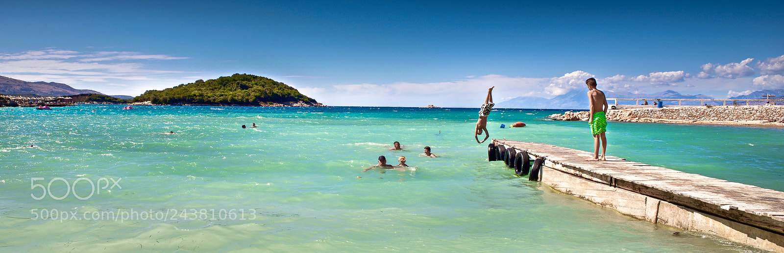 Nikon D800 sample photo. Ksamil bay(albania) photography