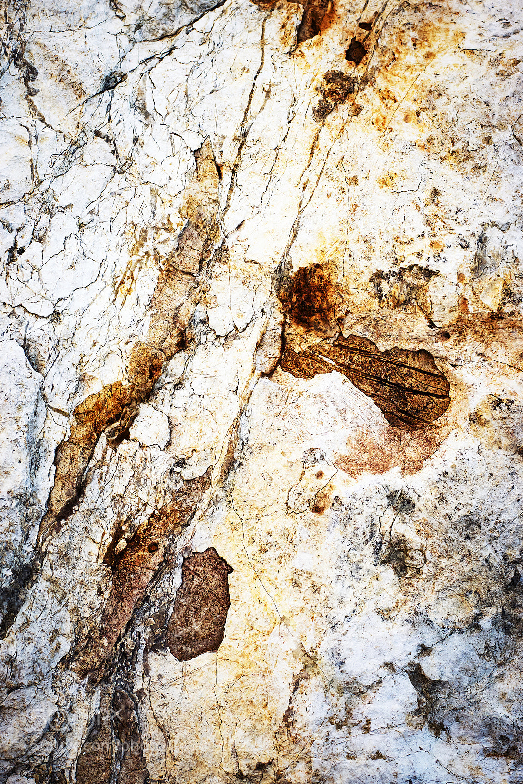 Nikon D5500 sample photo. Rust colored limestone rock photography