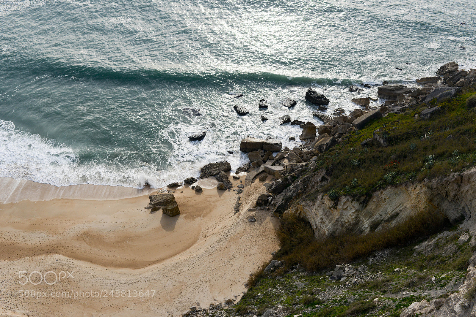 Nikon D800 sample photo. Rocky beach photography