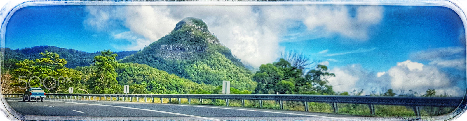 Samsung Galaxy S8+ sample photo. The rear view mirror photography