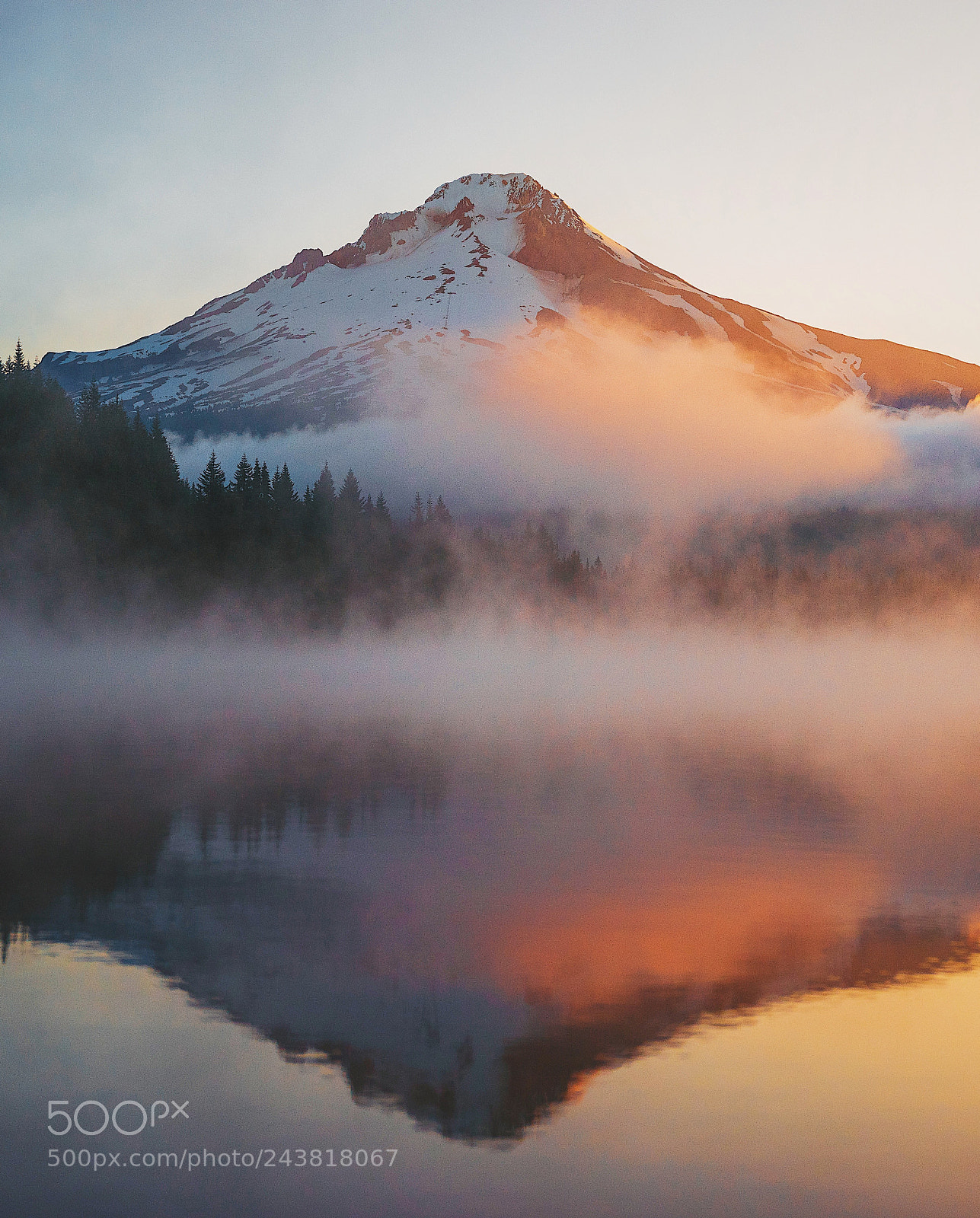 Sony a7 II sample photo. Sunrise at mount hood photography