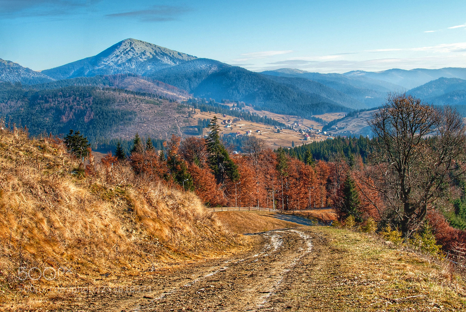 Nikon D3000 sample photo. Carpathian mountains, ukraine photography