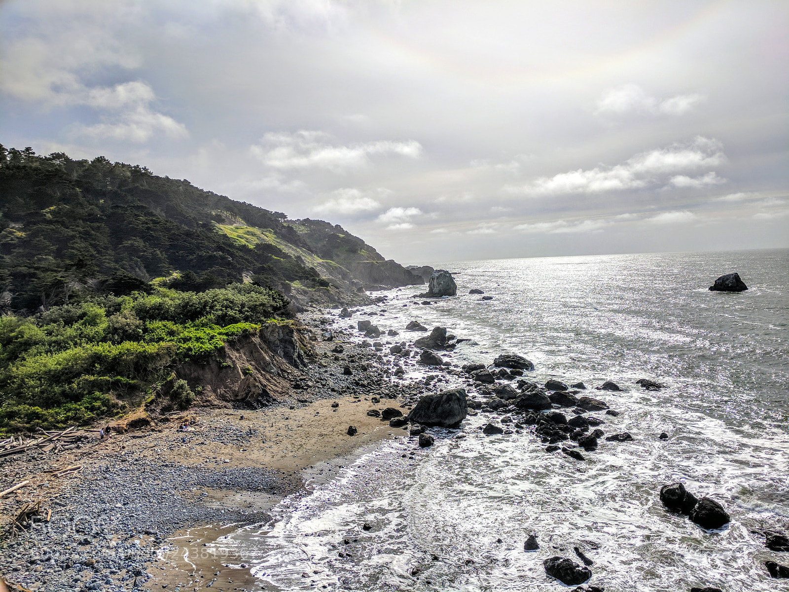 Google Pixel sample photo. Land's end photography