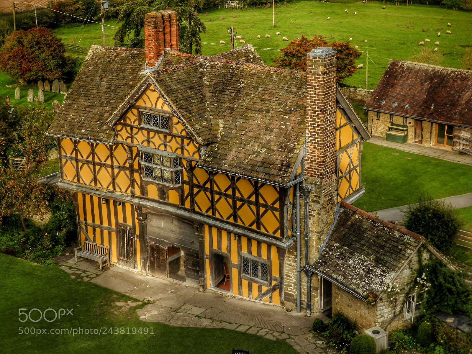 Nikon Coolpix P500 sample photo. Stokesay castle - the photography