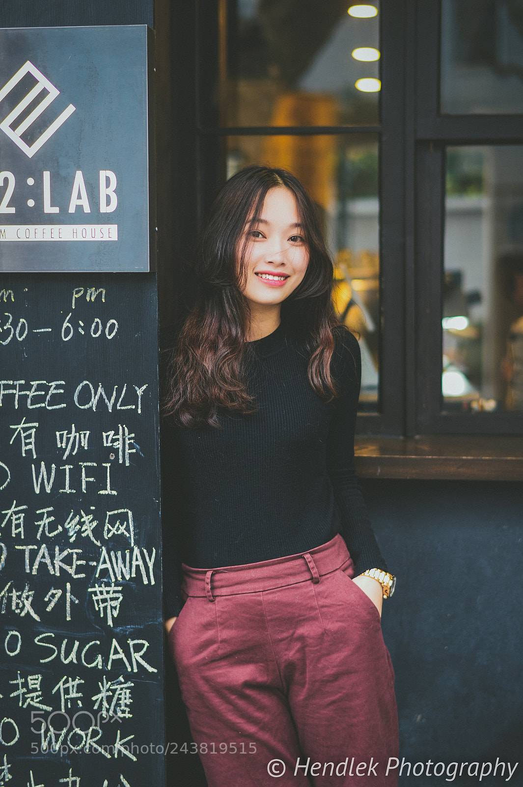 Nikon Df sample photo. Cafe photography