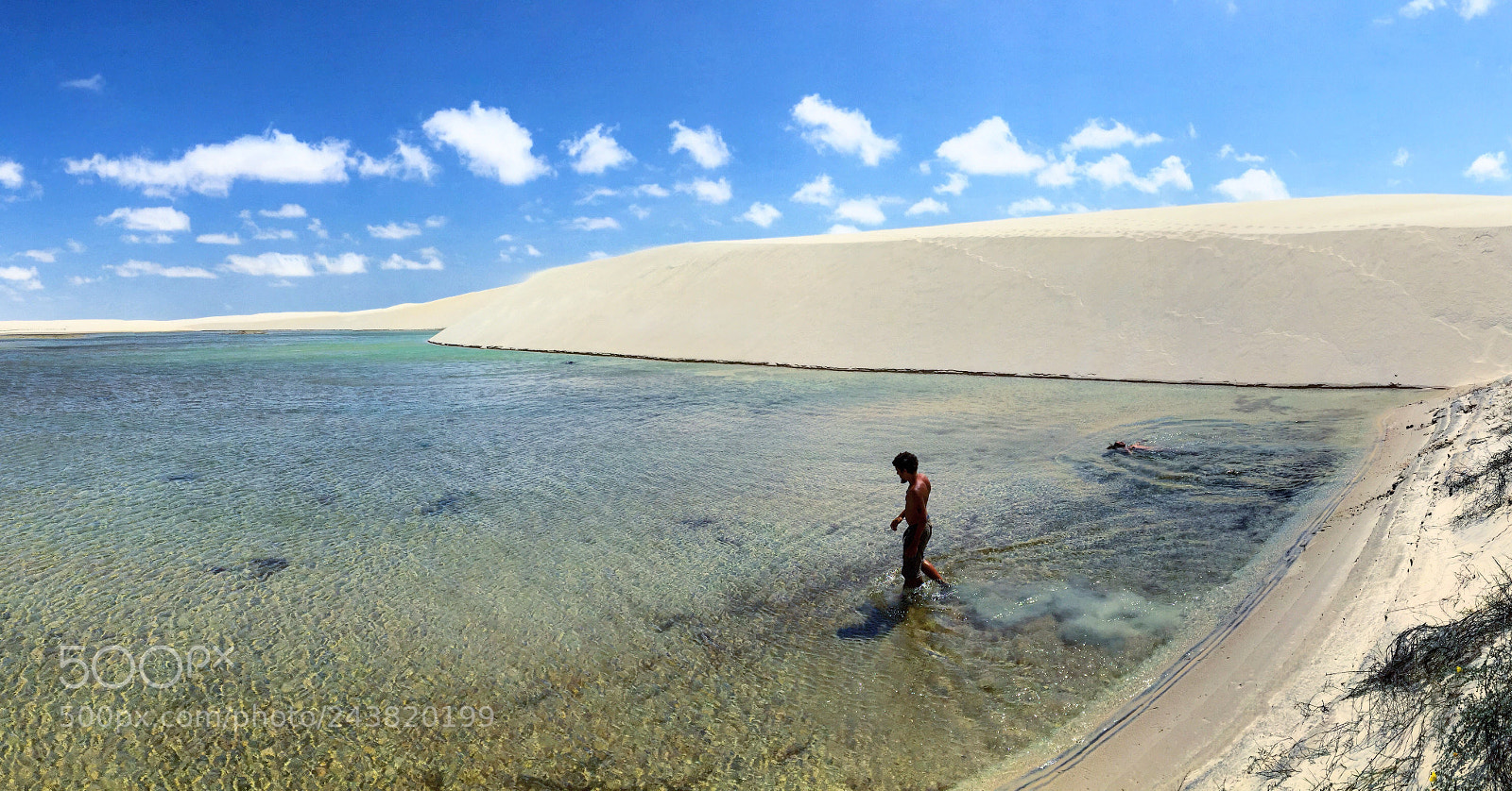 Apple iPhone 6 sample photo. Lake in the dunes photography