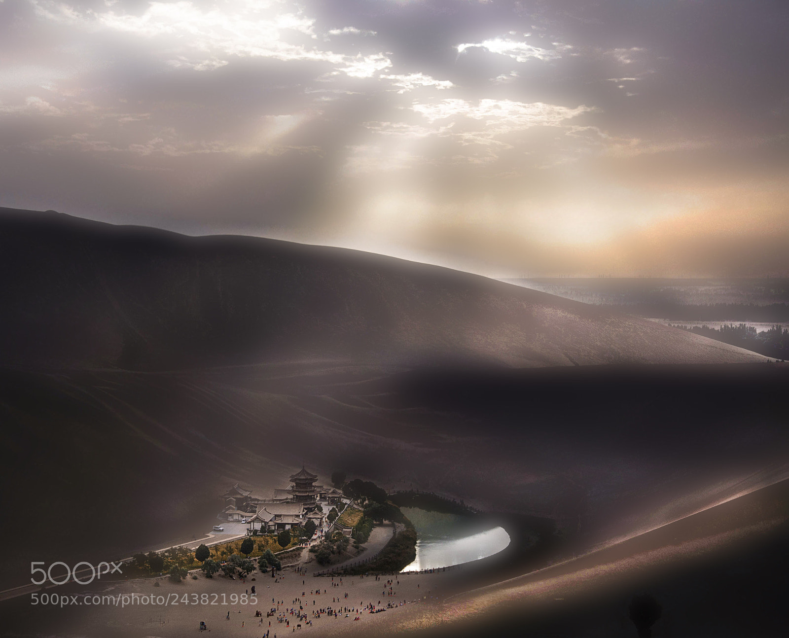 Nikon D90 sample photo. Desert and temple photography