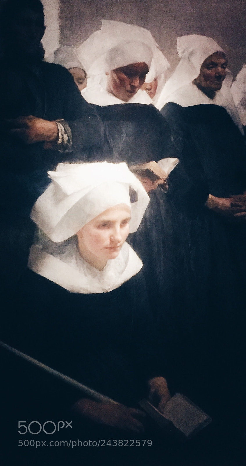 Apple iPhone 6 sample photo. Bretons praying 1888 by photography