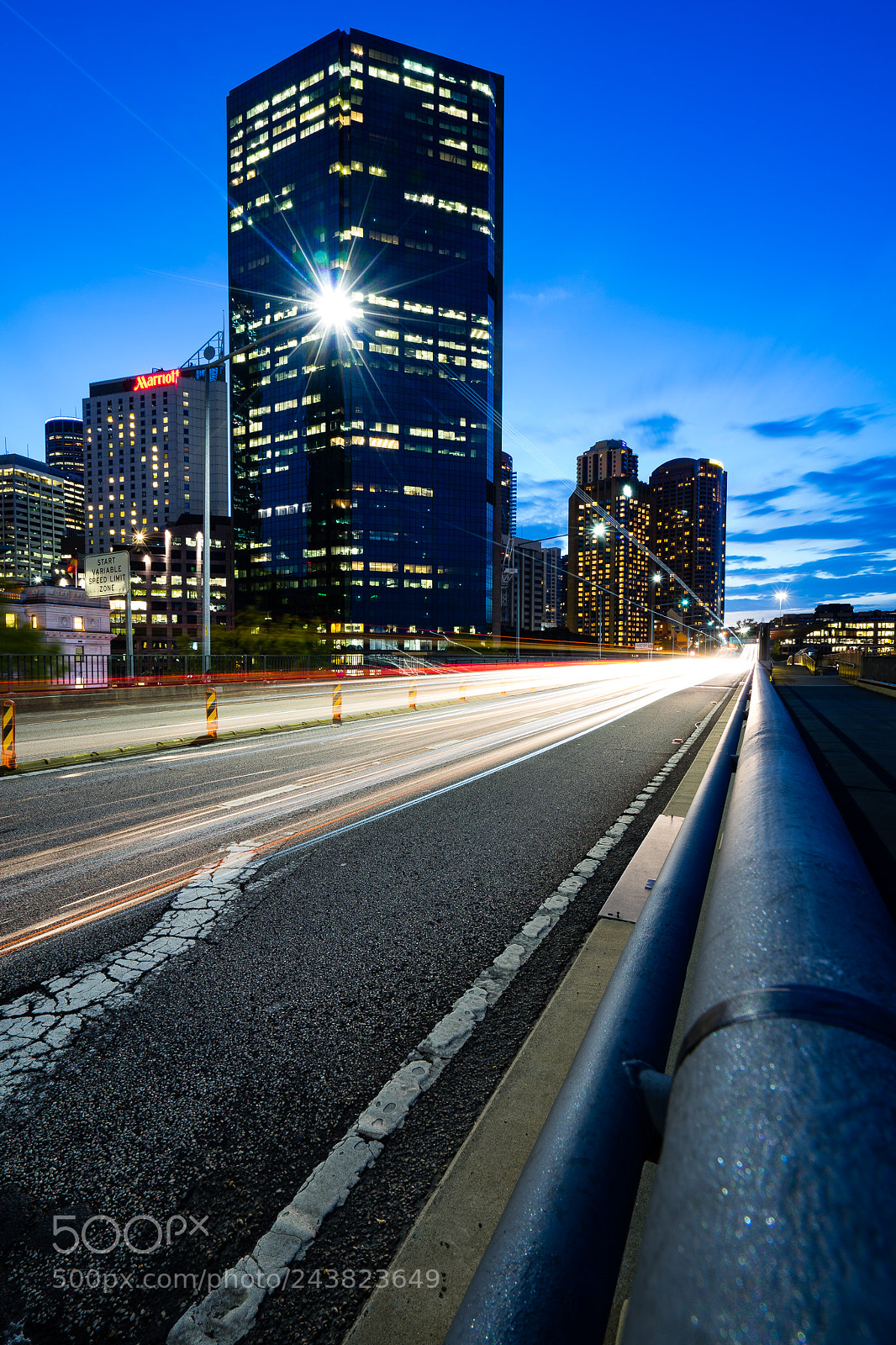 Sony a7 II sample photo. Light painting sydney photography
