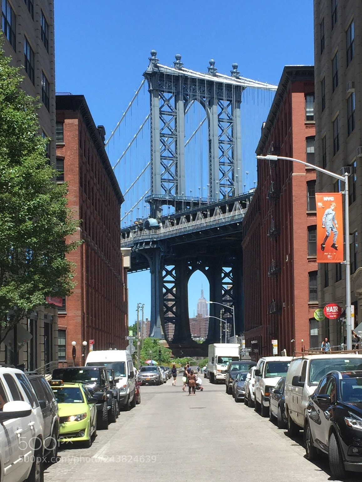 Apple iPhone 6 sample photo. Manhattan bridge photography