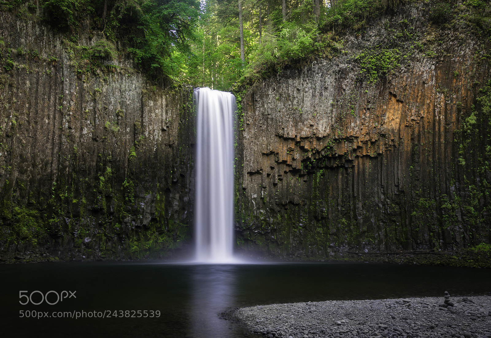 Nikon D7100 sample photo. Abiqua falls photography