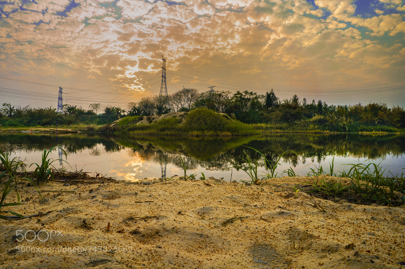 Sony a7R II sample photo. Sunset orange photography