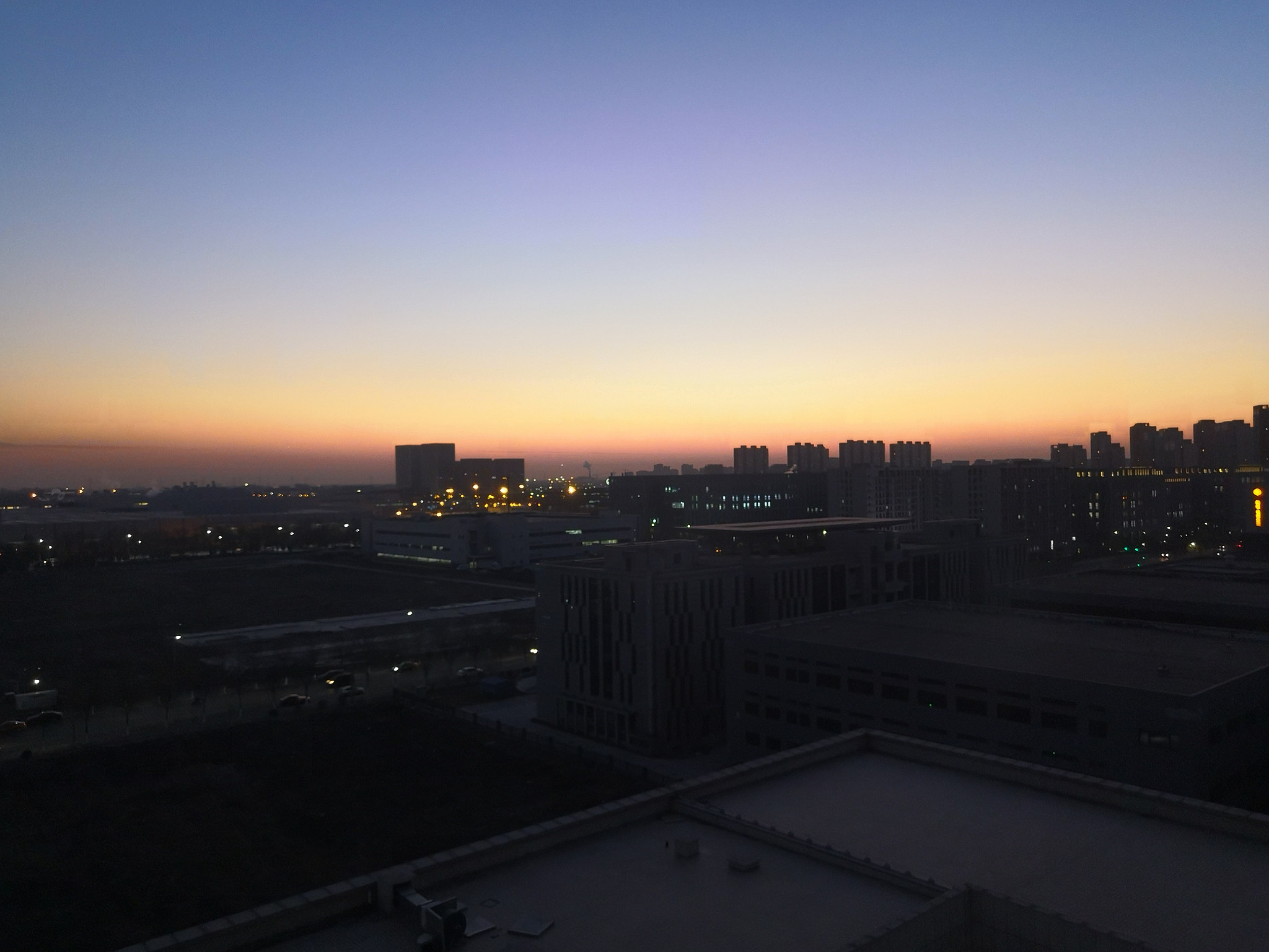 HUAWEI Honor V10 sample photo. Dusk photography