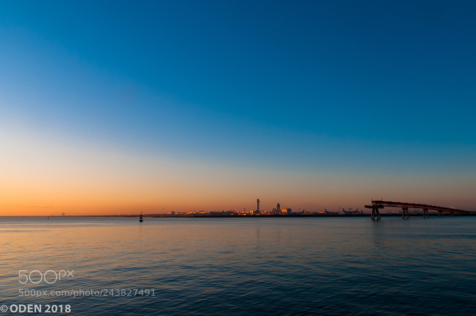Nikon D300 sample photo. Tokyo bay photography