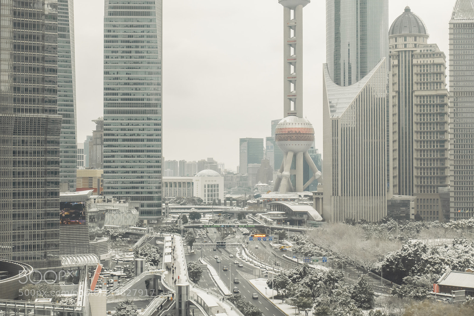 Sony Cyber-shot DSC-RX100 III sample photo. First snow in shanghai photography
