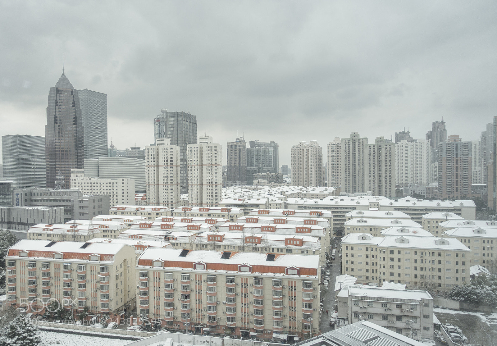 Sony Cyber-shot DSC-RX100 III sample photo. First snow in shanghai photography