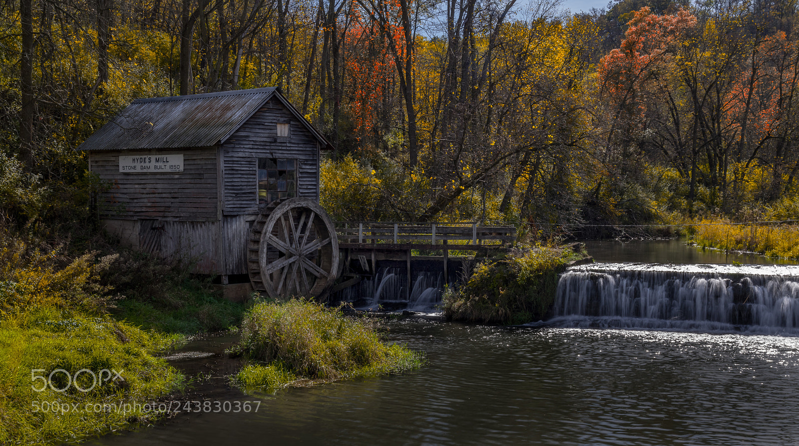 Pentax K-3 sample photo. Hyde's mill photography