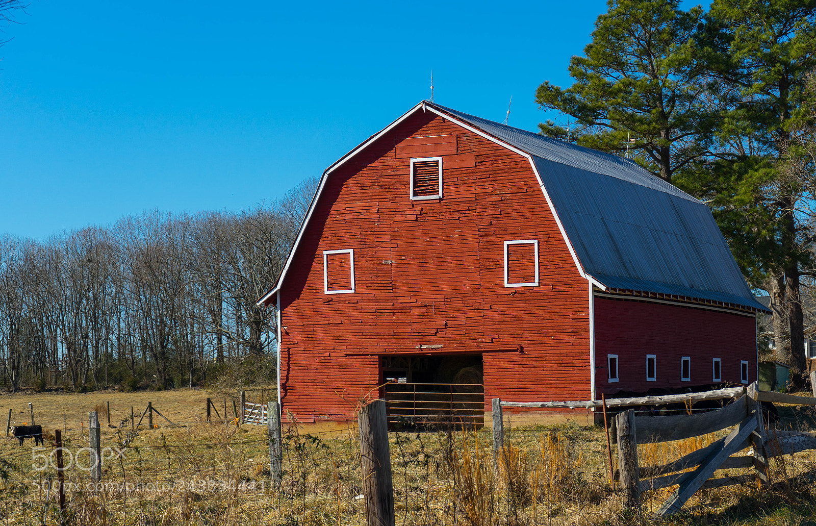 Sony a7 II sample photo. Red barn photography