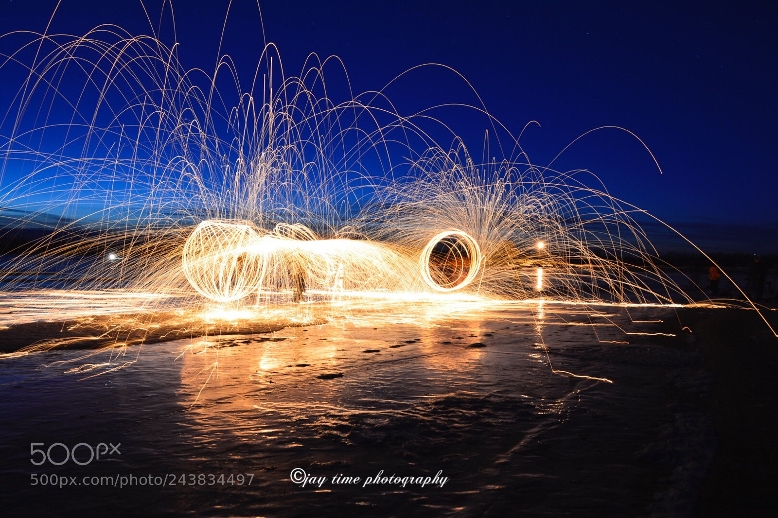 Nikon D7100 sample photo. Burning steel wool on photography