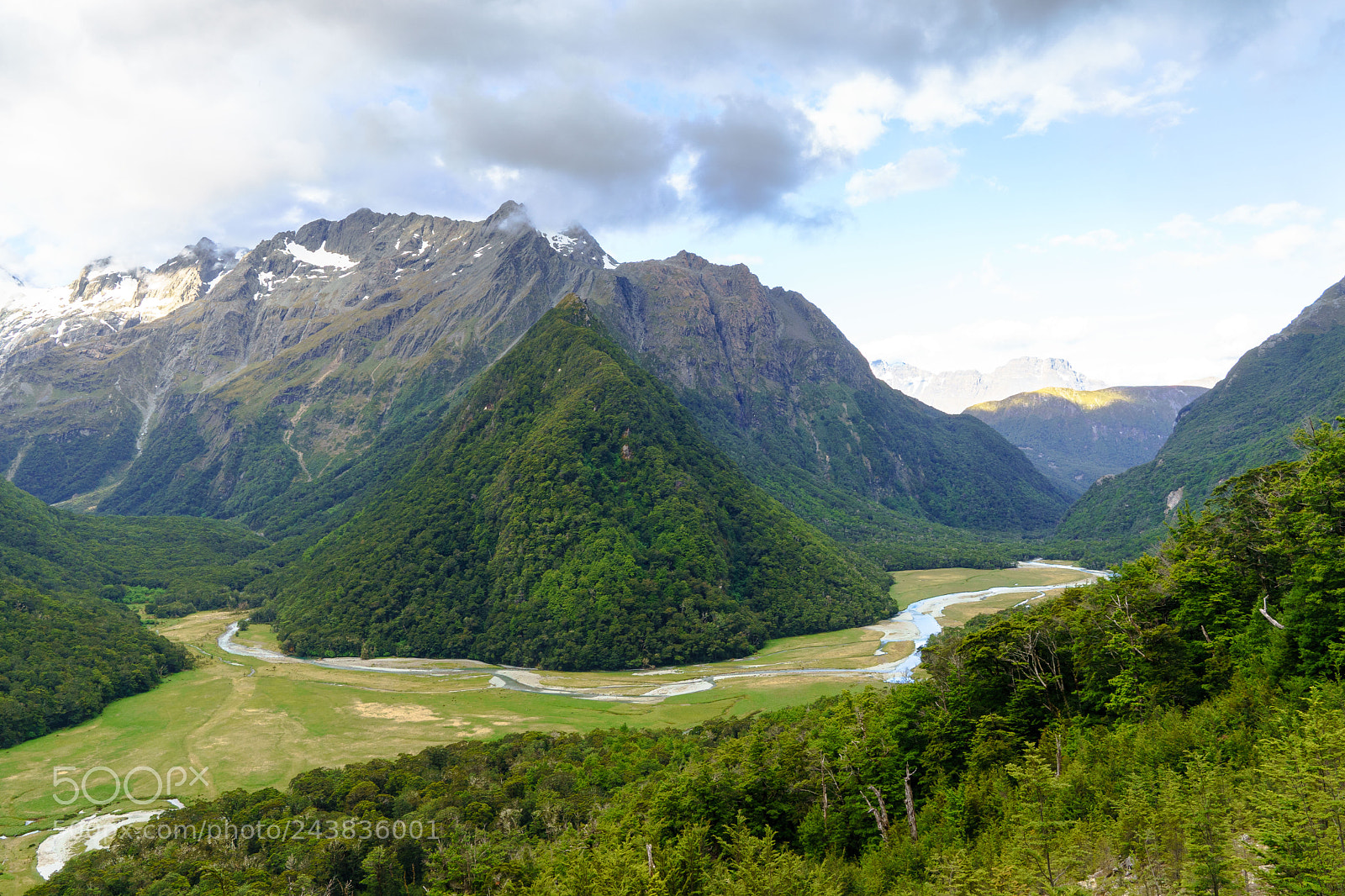 Sony a9 sample photo. Routeburn flats photography