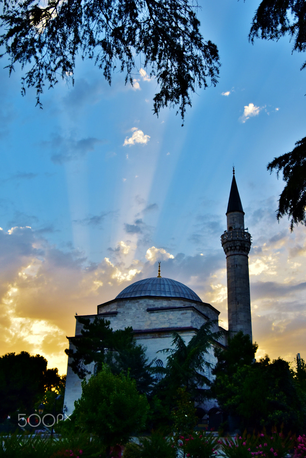Nikon D5500 sample photo. Sultanahmet sunset 3 photography